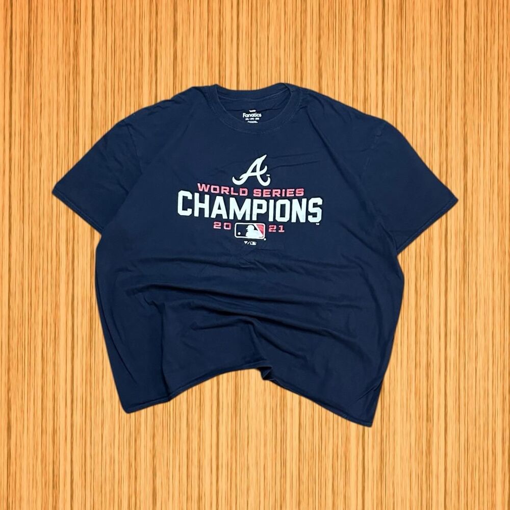 Atlanta Braves 2021 World Series Champions MLB Graphic T-Shirt